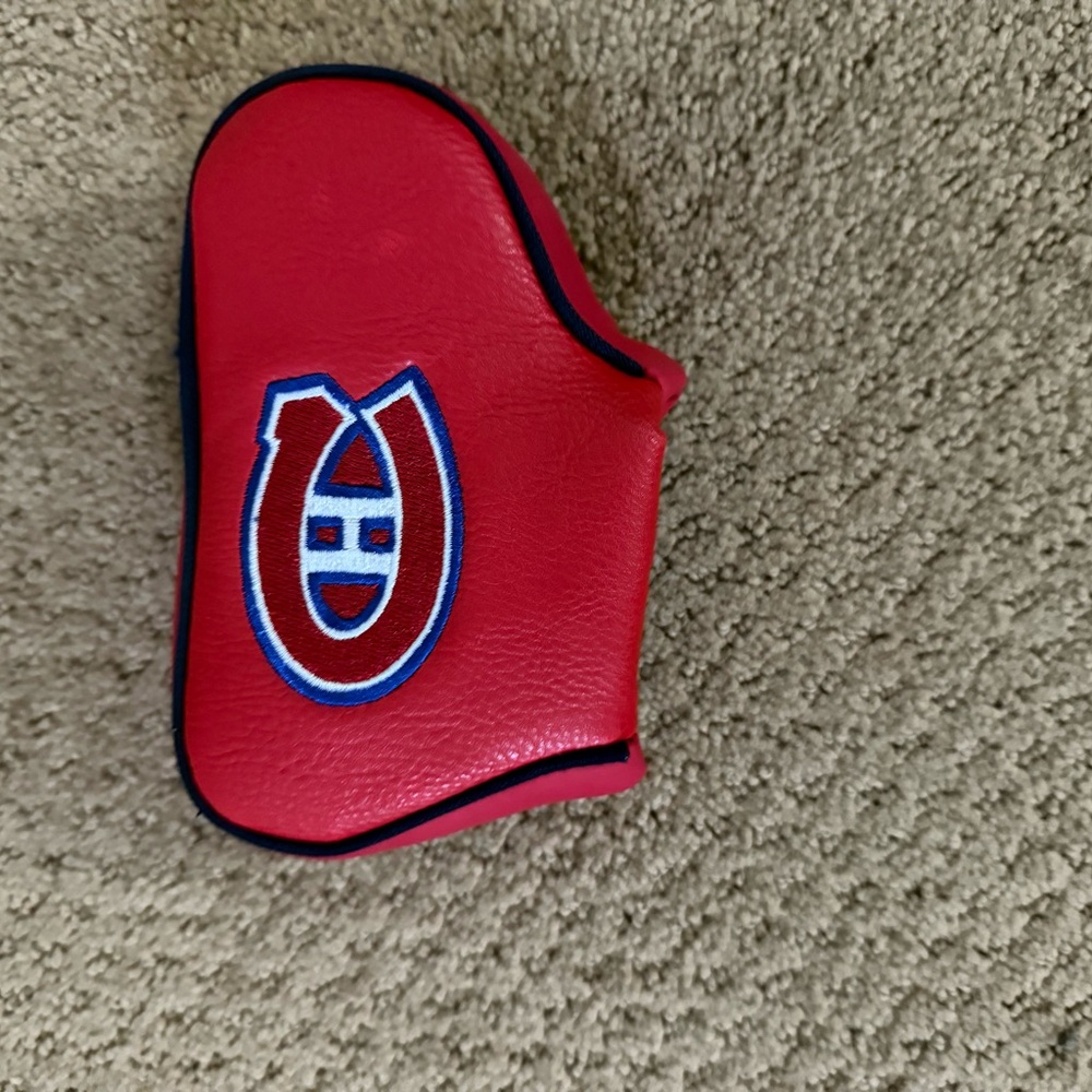 Montreal Canadians golf blade putter head cover new without tag